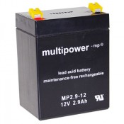 MP2.9-12 - 12V 2,9Ah AGM Algemeen gebruik van Multipower