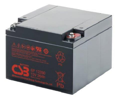 GP12260 - 12V 26Ah AGM Algemeen gebruik van CSB Battery
