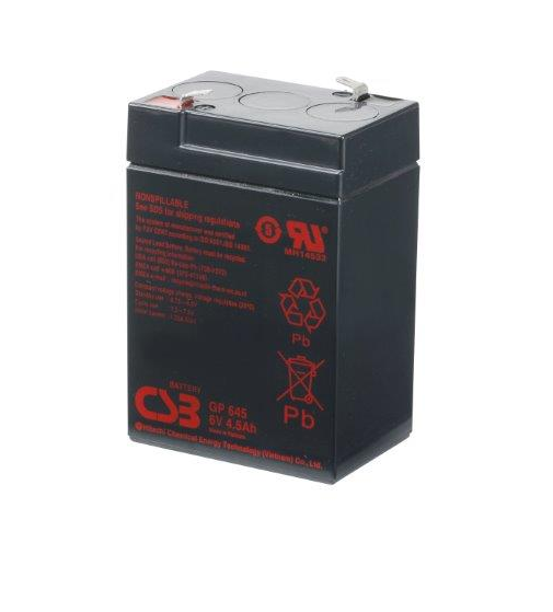 GP645 - 6V 4,5Ah AGM Algemeen gebruik van CSB Battery