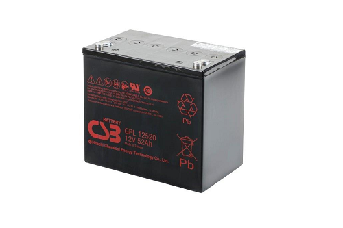 GPL12520 - 12V 52Ah AGM Algemeen gebruik Long Life van CSB Battery