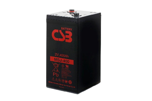 MSJ400 - 2V 439Ah AGM Eencellige serie van CSB Battery