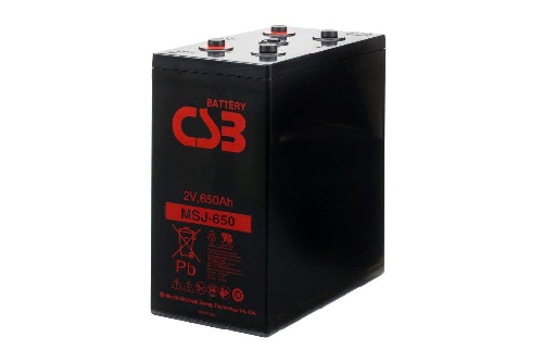 MSJ650 - 2V 660Ah AGM Eencellige serie van CSB Battery