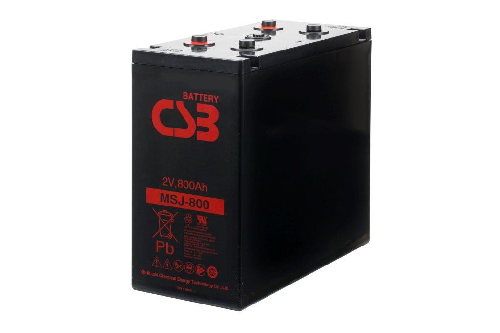 MSJ800 - 2V 870Ah AGM Eencellige serie van CSB Battery