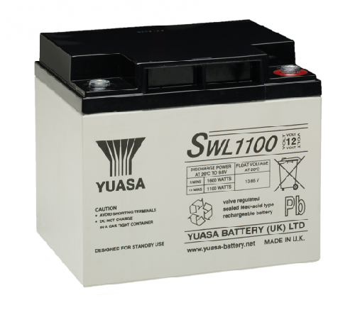SWL1100 - 12V 40Ah 1202W AGM High Rate Long Life van Yuasa