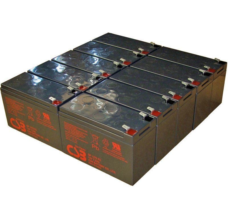 UPS vervangings batterij 10 x GP1272F2 CSB Battery